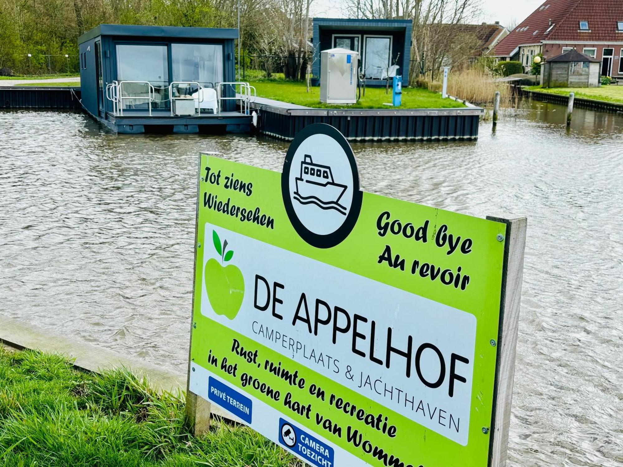 Uniek Overnachten In Een Tiny House Op De Appelhof Wommels 외부 사진